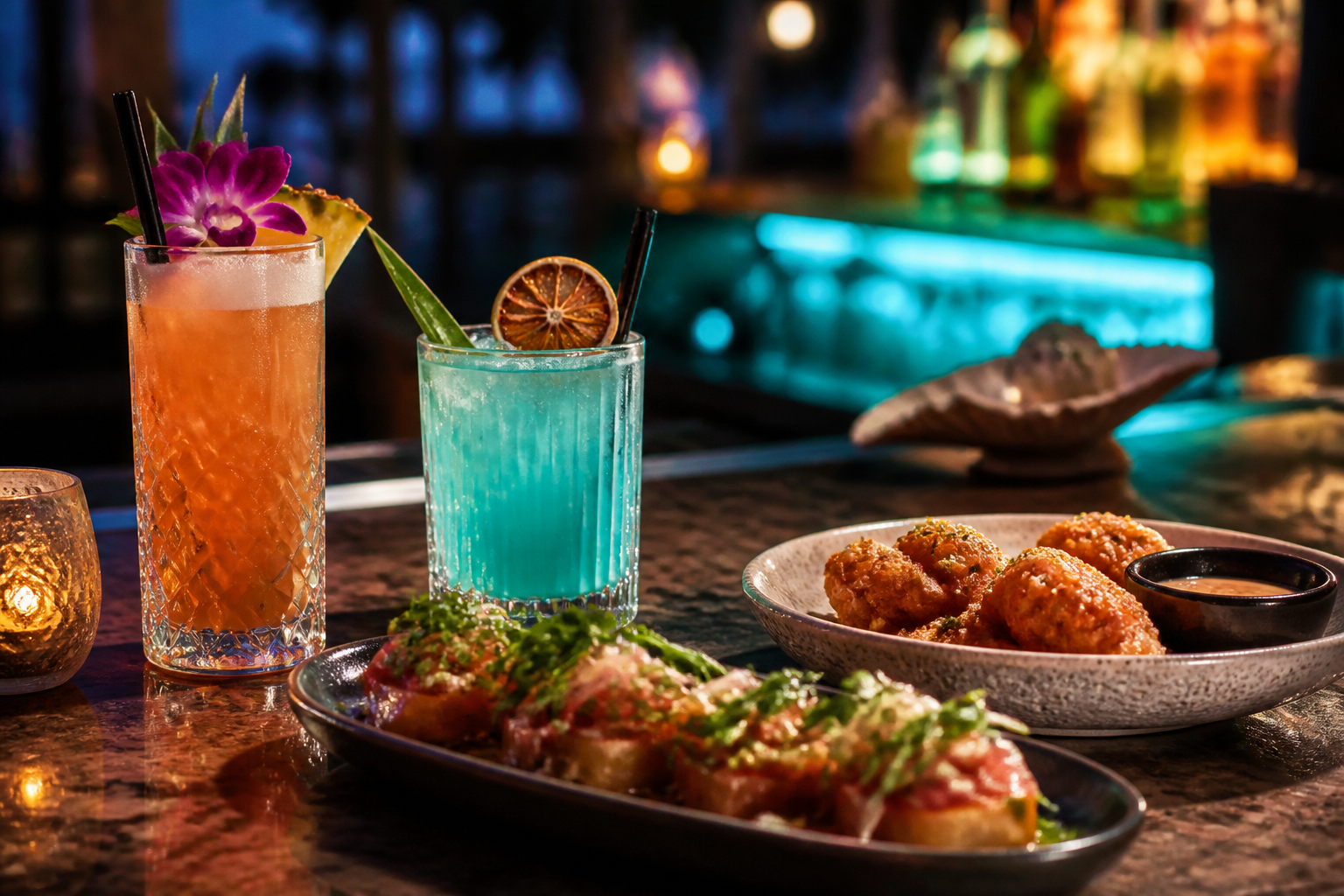 High Tide Social House waterfront dining in Cape Coral, Florida